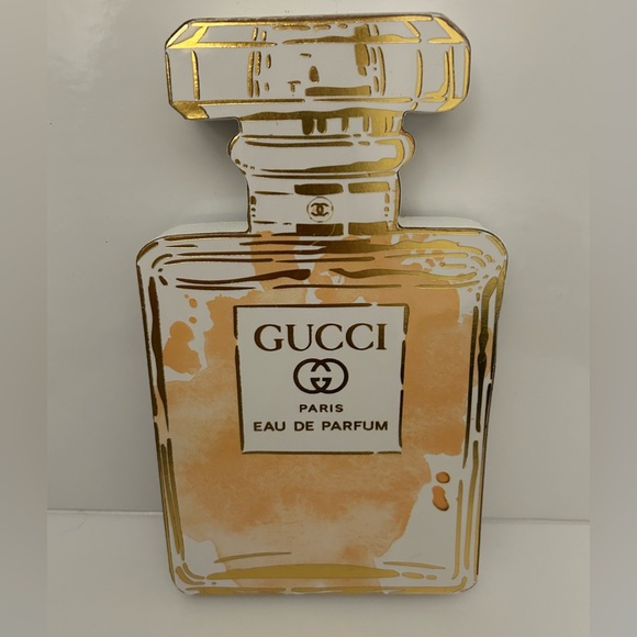 Gucci Eau de Parfum Perfume Bottle Decor Luxury Chic Accent - Picture 5 of 5